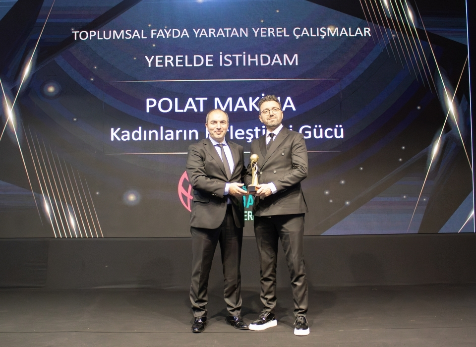 Kadın Kaynakçılar Projesiyle Polat Makina'ya Prestijli Ödül
