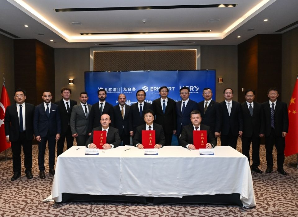 Erkport, Yantai Port Group ile Stratejik İş Birliği Anlaşması İmzaladı