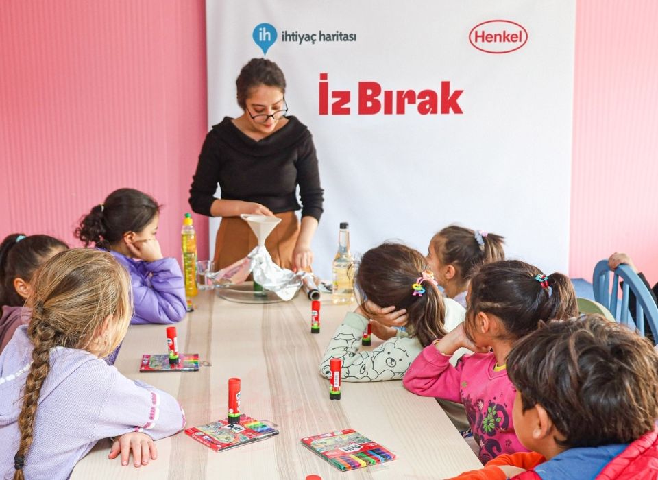 Türk Henkel’den Hatay’daki Çocuklar İçin “İz Bırak” 
