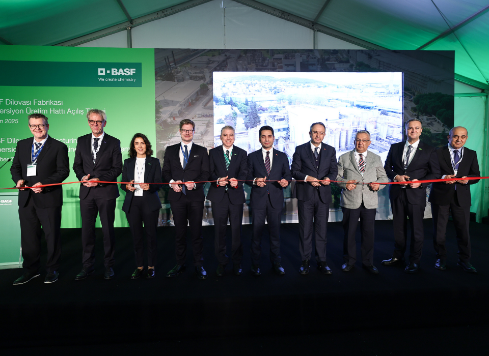 BASF Expands Dispersion Production Capacity for Decorative Paints and Construction Industry in Dilovası