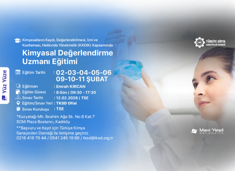Chemical Evaluation Specialist Training to Begin in February 2026