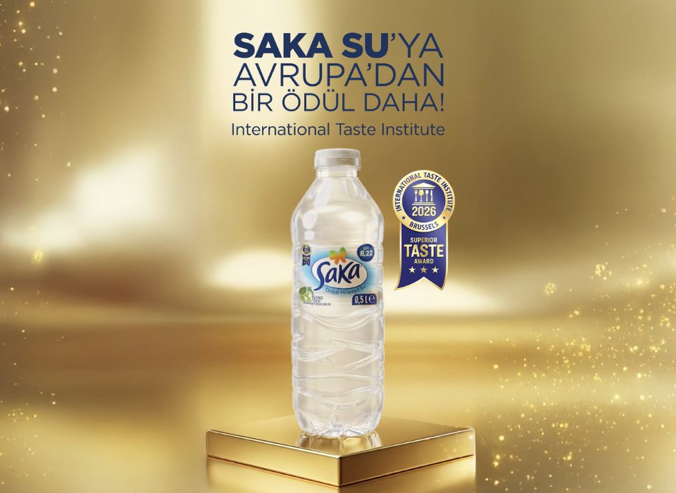 Saka Su’ya Uluslararası Arenada “Üstün Lezzet Ödülü”