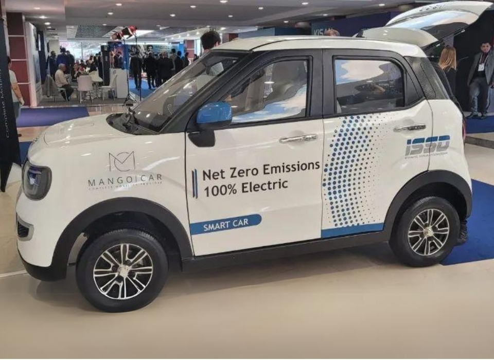 Türkiye'nin İlk Elektrikli Mini Aracı MANGO CAR Teknofest'te