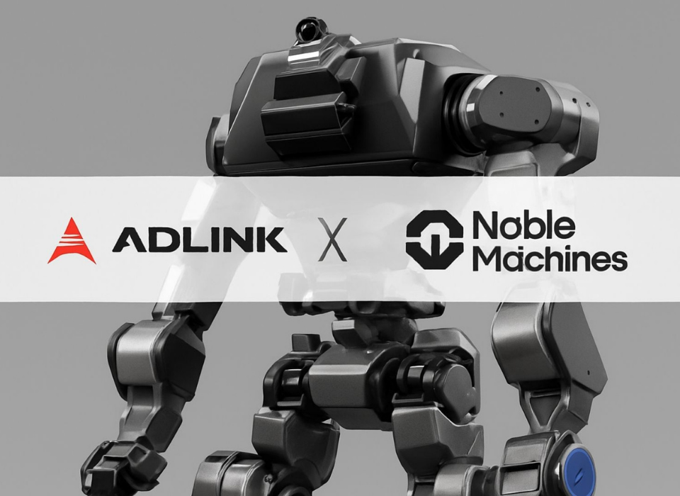 ADLINK Edge AI Platform Powers Noble Machines' General-Purpose Robots for Heavy Industry