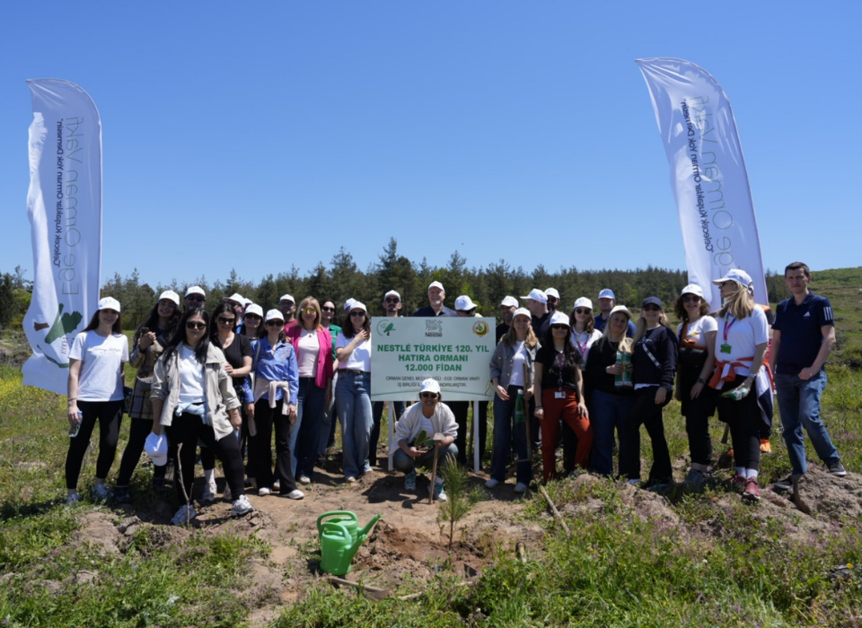 Nestlé Türkiye Gives Life to 12,000 Saplings Through "120 Bin İyilik Hareketi" Initiative