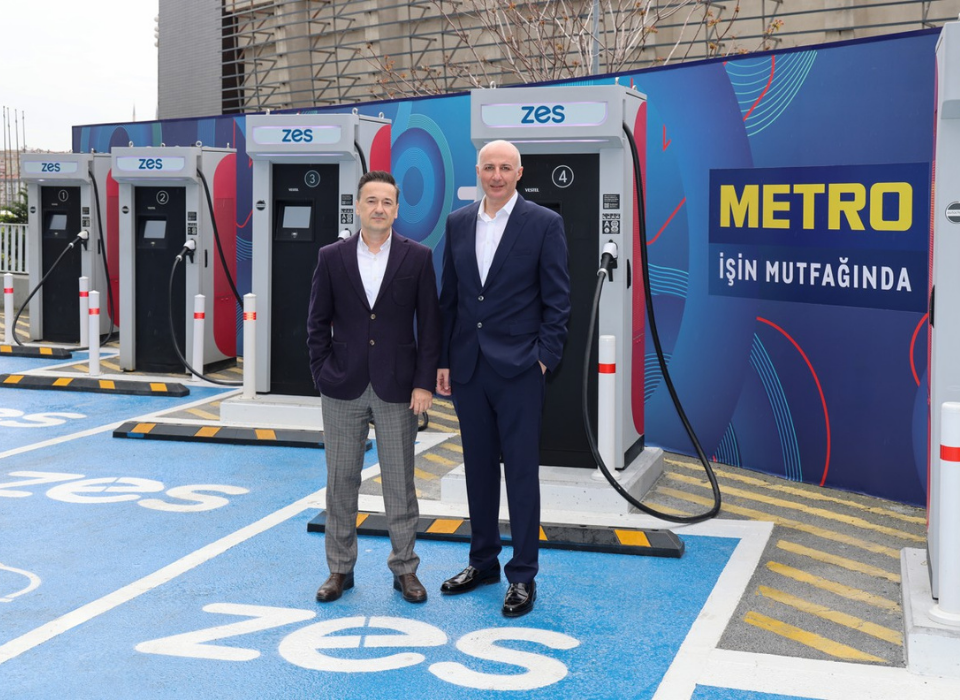 Zes İş Birliği ile Metro Türkiye Mağazalarında Yüksek Hızlı Şarj Dönüşümü
