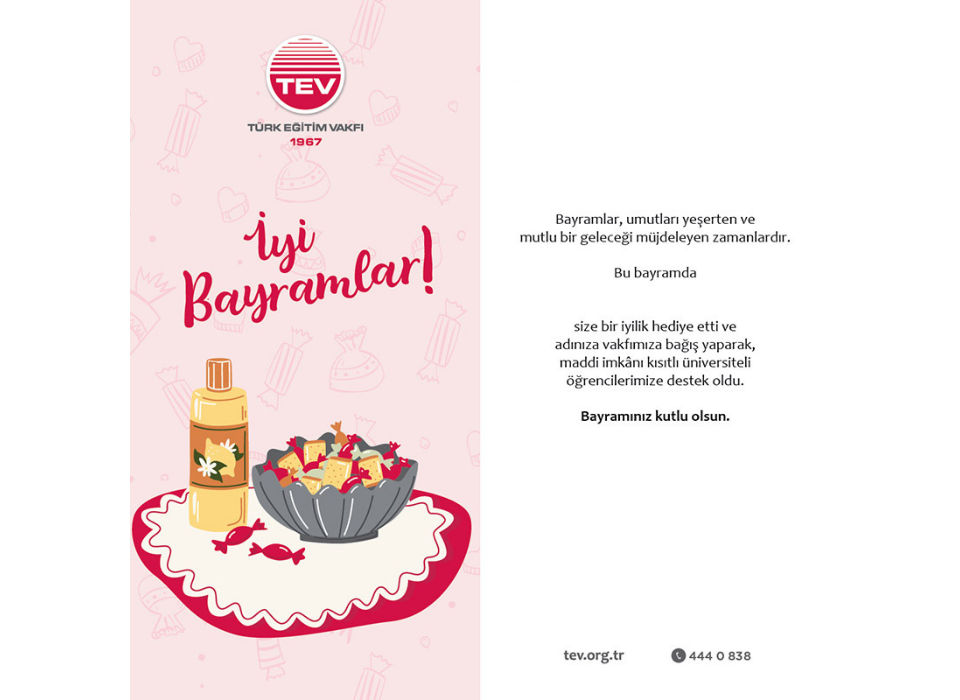 TEV’den Bayramda Eğitime Destek Çağrısı