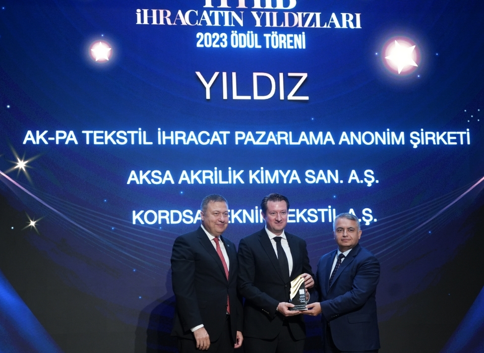 Kordsa Receives İTHİB Star Award for Contribution to Exports