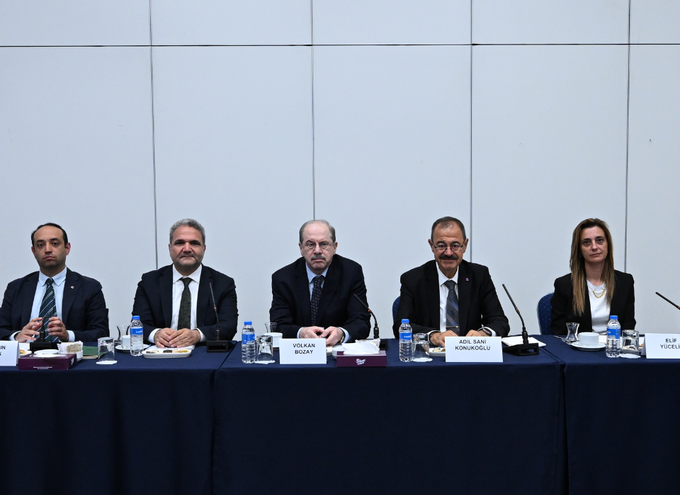 TOBB Çimento Meclisi Başkanlığına Adil Sani Konukoğlu Seçildi