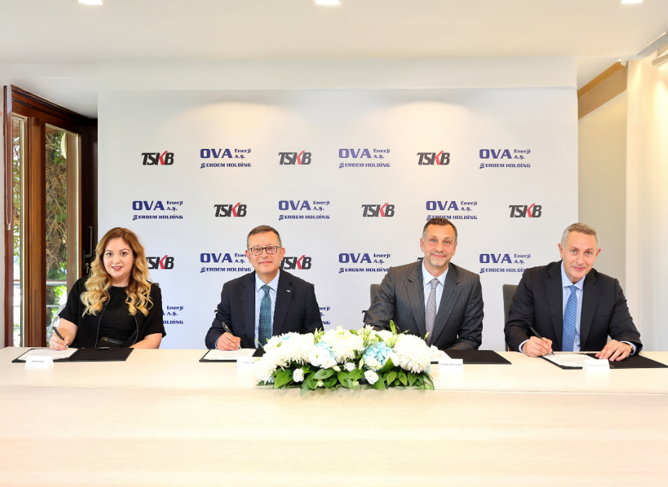 TSKB’den Ova Enerji’nin Depolamalı RES Yatırımına 45 Milyon Dolarlık Destek