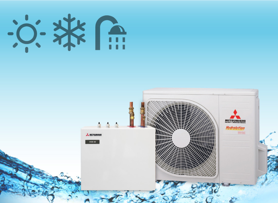 Mitsubishi Heavy Hydrolution Isı Pompaları Yıl Boyu İklimlendirme Çözümü Sunuyor