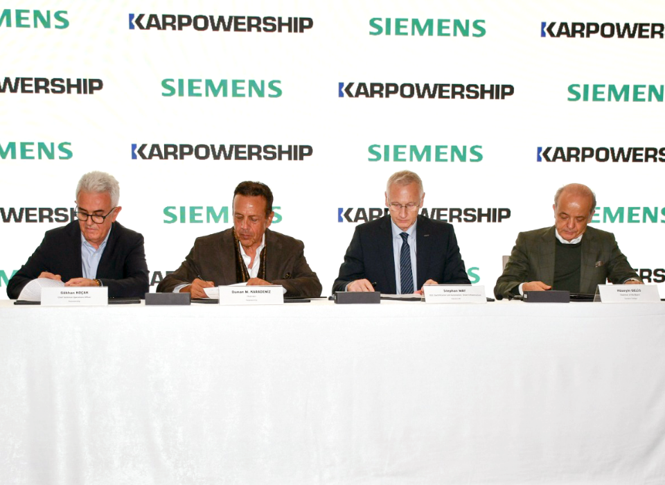 Karadeniz Holding and Siemens Türkiye Sign Strategic Cooperation in Energy Infrastructure