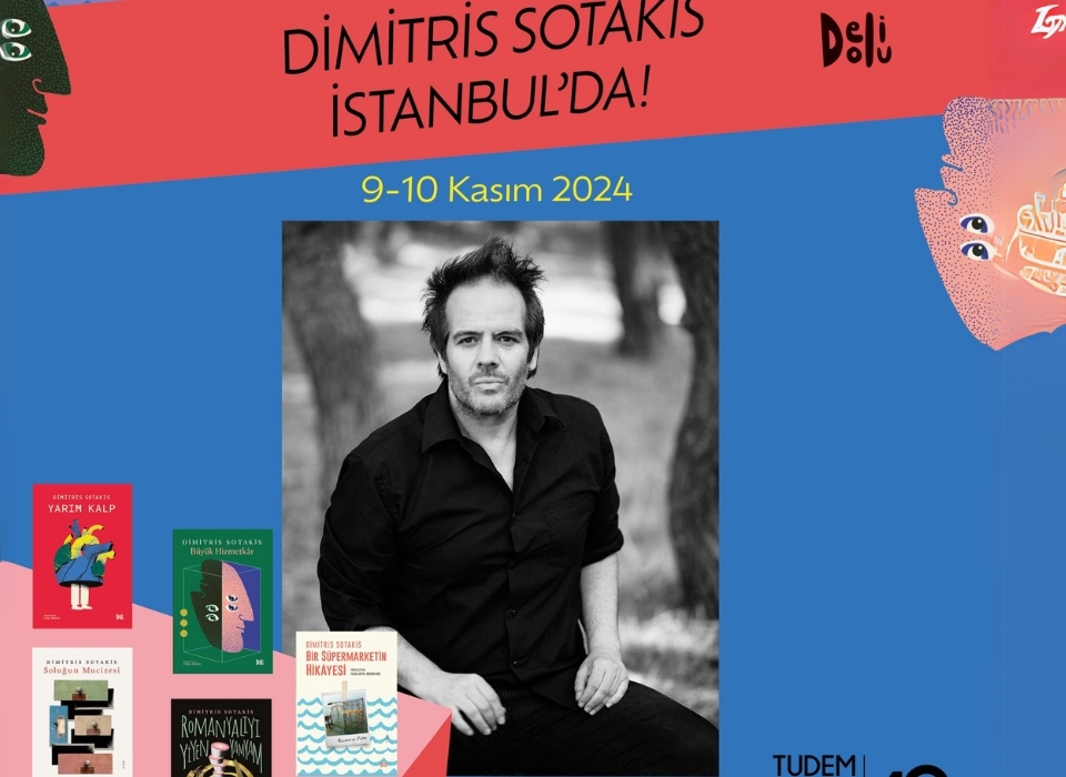 Delidolu's Award-Winning Author Dimitris Sotakis in Istanbul