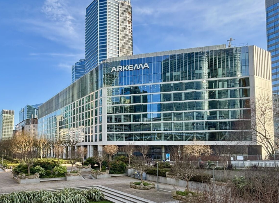 Arkema sets up its new headquarters in Paris La Défense