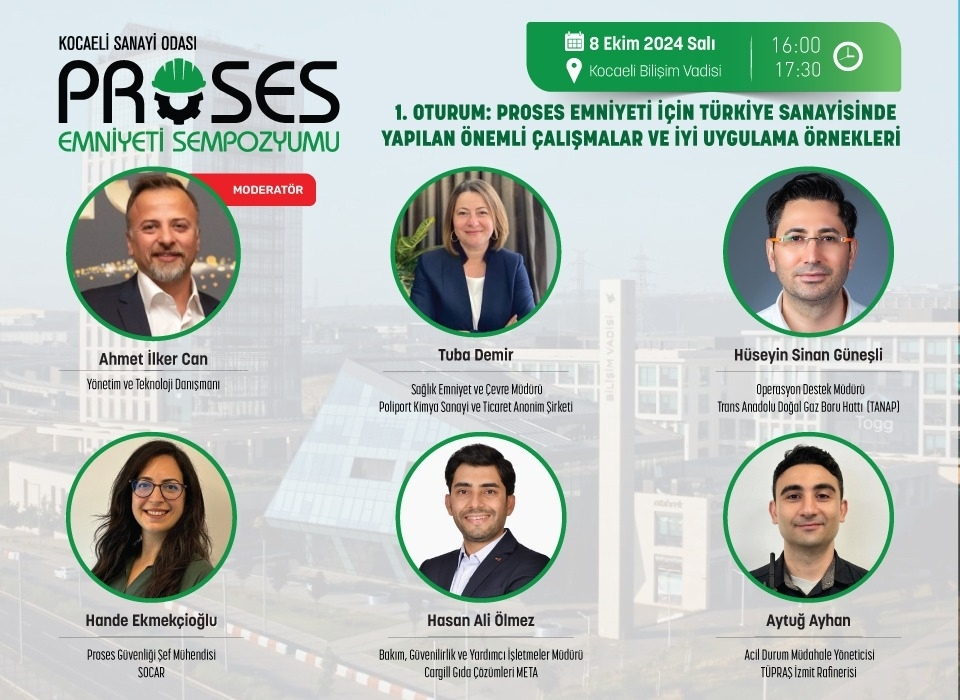 5. Proses Emniyeti Sempozyumu ve Sergisi'ne Davetlisiniz