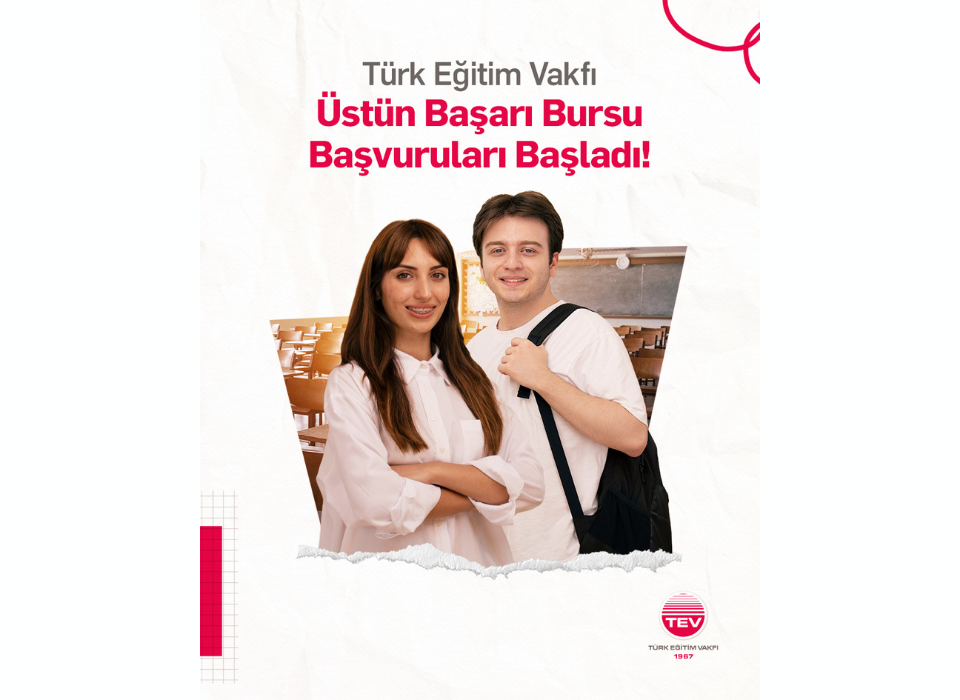 Turkish Education Foundation (TEV) Opens Applications for Outstanding Achievement Scholarship