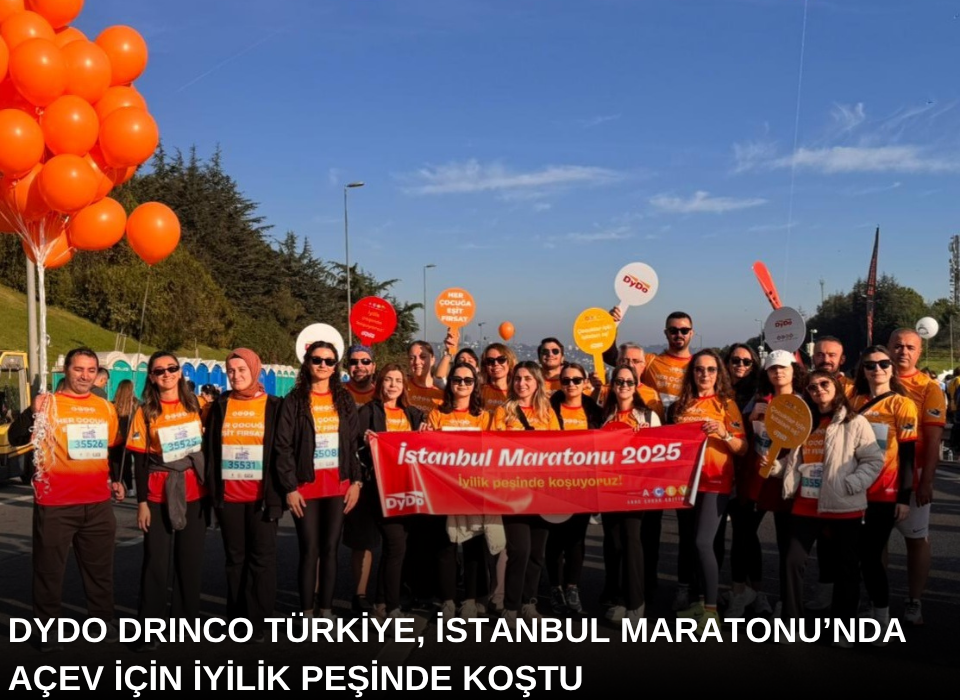 DyDo DRINCO Türkiye Ran for a Good Cause in Support of AÇEV at the Istanbul Marathon