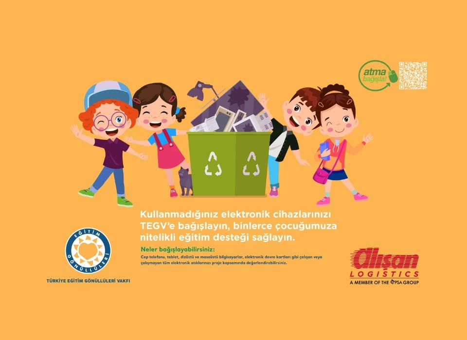 Alışan Lojistik'ten TEGV'e Destek: Atma, Eğitime Bağışla