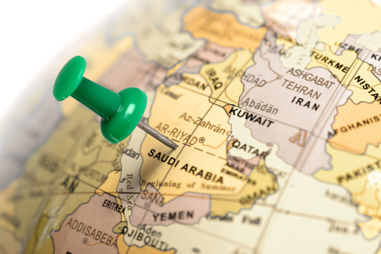 Suudi Arabistan Harita