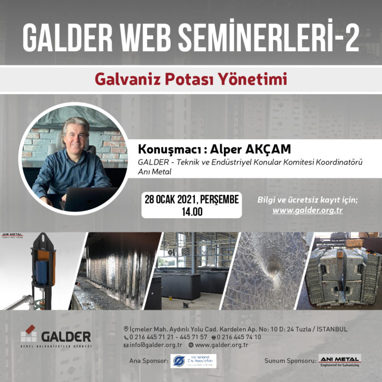 GALDER Webinar Serisi 28 Ocak’ta Gerçekleşecek