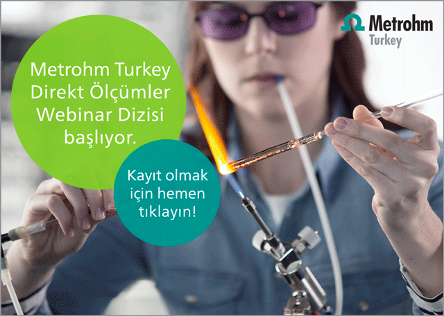 Metrohm Turkey Direkt Ölçümler Webinar Dizisi