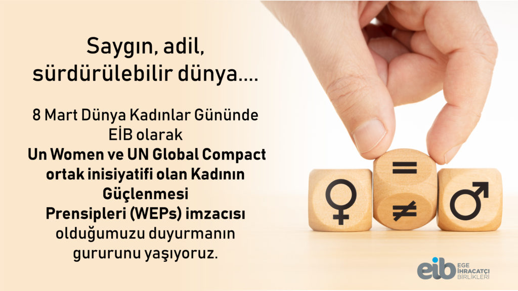EİB "Kadının Güçlendirilmesi Prensipleri" için İmza Attı