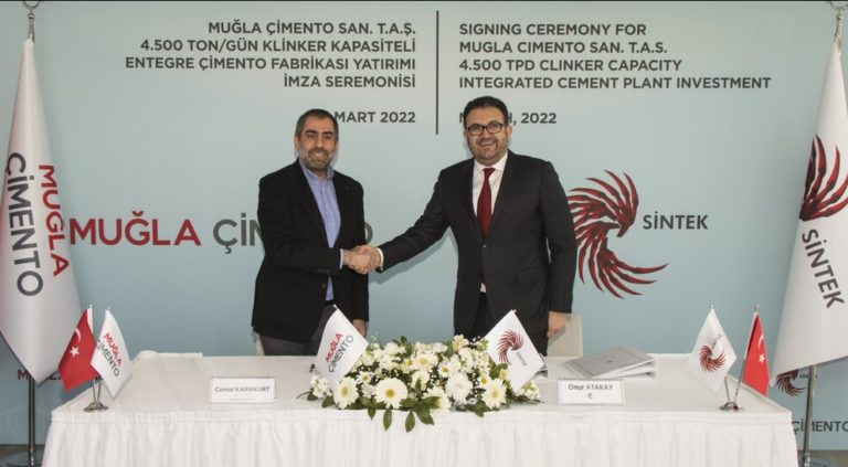Sintek Group ve Muğla Çimento, Sözleşme İmzaladı