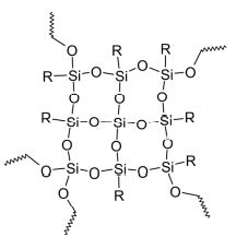 Chemical Structures of Silicone Resins