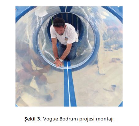  Vogue Bodrum projesi montajı