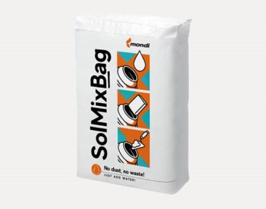 Mondi and Baumit Launch Water-soluble Bag
