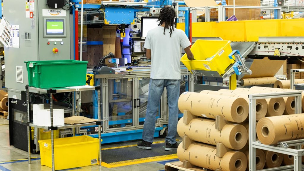 Amazon Eliminates Plastic Packaging at Ohio Facility