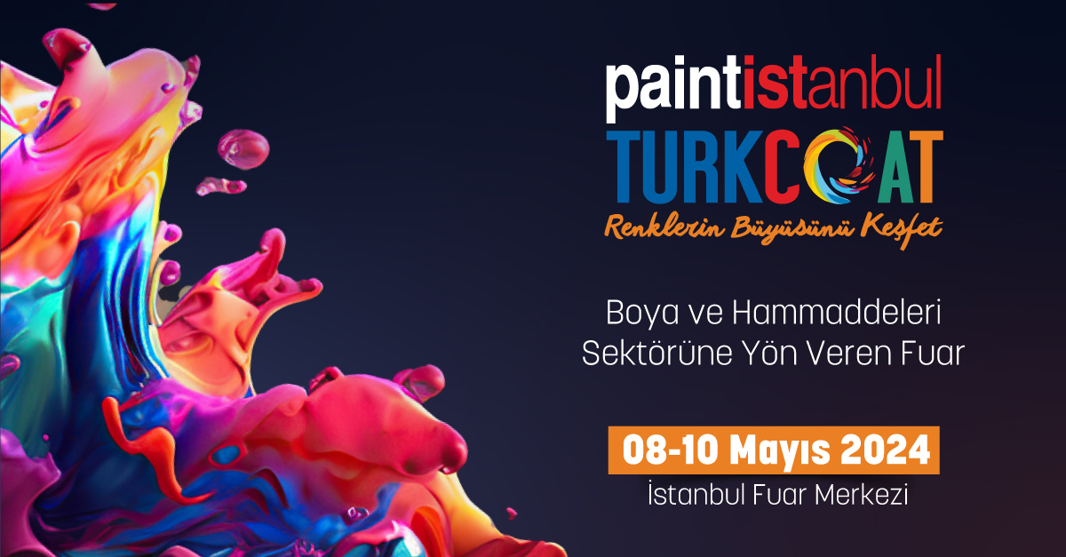 paintistanbul & Turkcoat Fuarı için geri sayım başladı!
